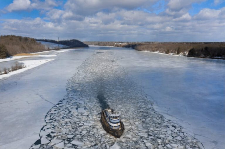 State Pilot Program Uses Tugboats to Mitigate Ice Jams on Mohawk River