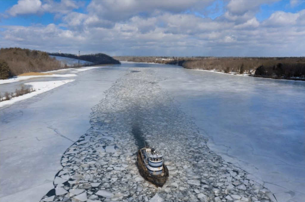 State Pilot Program Uses Tugboats to Mitigate Ice Jams on Mohawk River
