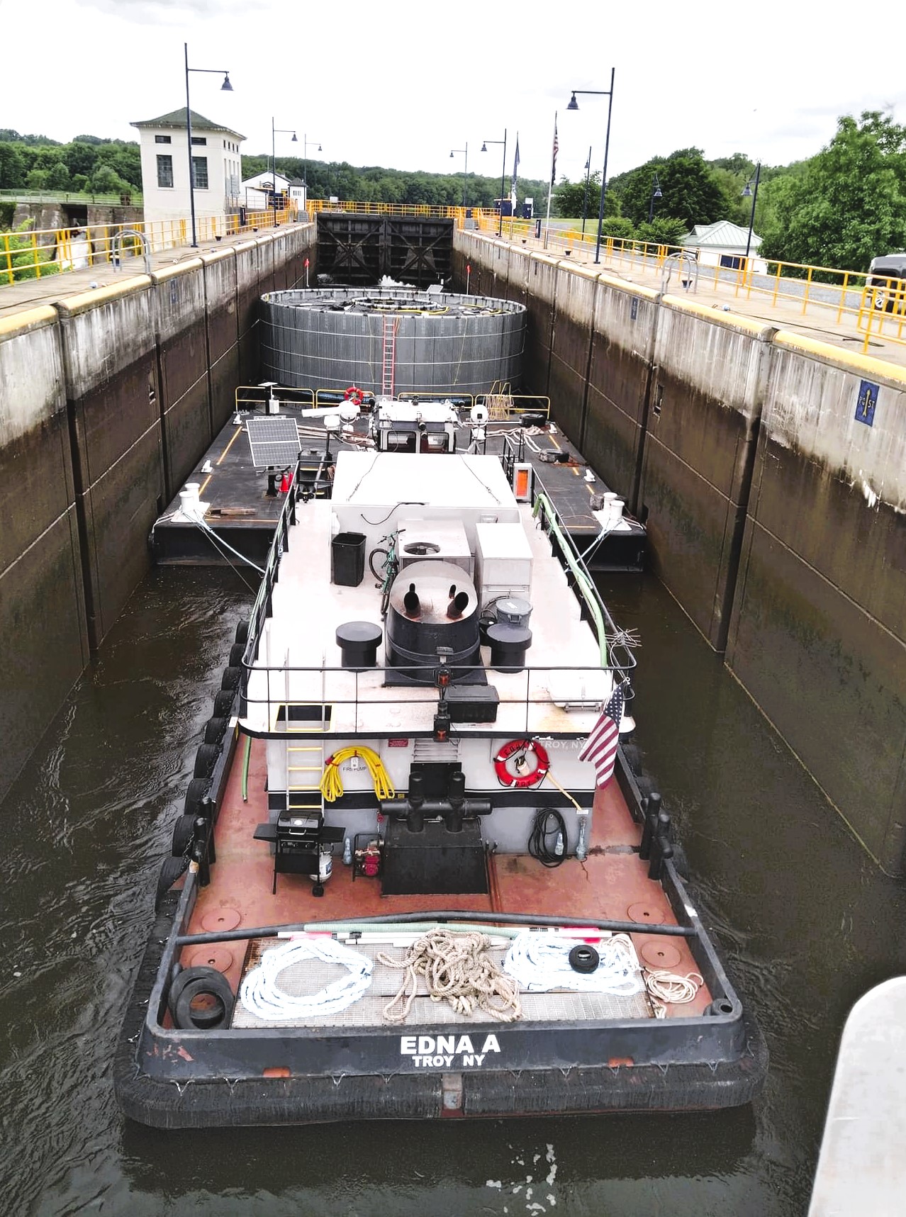 NYS Marine Highway vessel underway