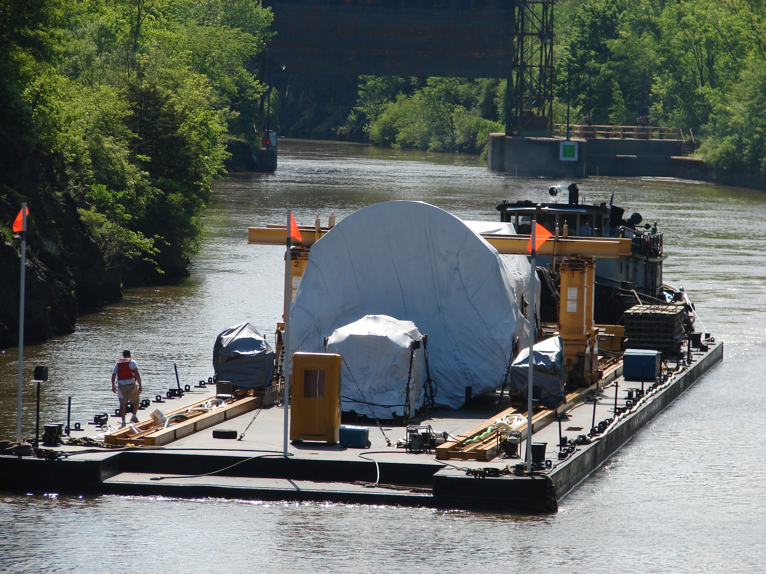 Project Cargo – GE Turbine Rotor